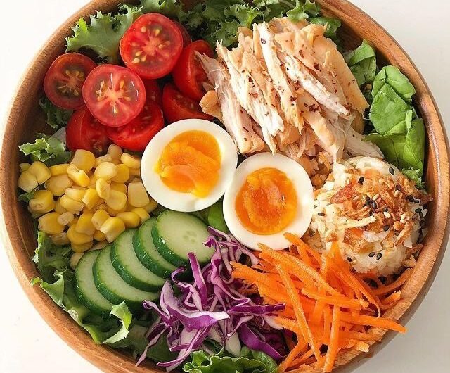 Rainbow Protein Harvest Bowl